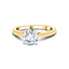 Diamond Solitaire Engagement Ring 0.90ct G/SI Quality 18k Yellow Gold - All Diamond