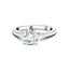 Diamond Solitaire Engagement Ring 0.90ct G/SI Quality in Platinum - All Diamond