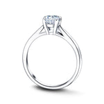 Diamond Solitaire Engagement Ring 1.00ct G/SI Quality 18k White Gold - All Diamond