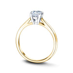 Diamond Solitaire Engagement Ring 1.00ct G/SI Quality 18k Yellow Gold - All Diamond