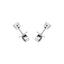 Diamond Stud Earrings 0.20ct G/SI Quality in 18k White Gold - All Diamond