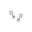 Diamond Stud Earrings 0.50ct Premium Quality in 18K White Gold