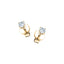 Diamond Stud Earrings 0.50ct Premium Quality in 18K Yellow Gold - All Diamond