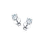 Diamond Stud Earrings 0.80ct G/SI Quality in 18k White Gold