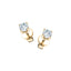 Diamond Stud Earrings 0.80ct G/SI Quality in 18k Yellow Gold