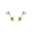 Diamond Stud Earrings 0.80ct G/SI Quality in 18k Yellow Gold - All Diamond