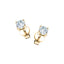 Diamond Stud Earrings 1.40ct Premium Quality in 18K Yellow Gold