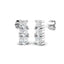 Diamond Trilogy Drop Earrings 1.10ct G/SI Quality in 18k White Gold