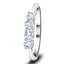 Four Stone Round  Diamond Ring with 0.75ct G/SI in 18k White Gold