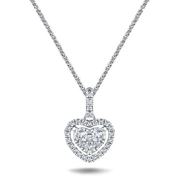 Diamond Heart Necklaces | Blue Nile