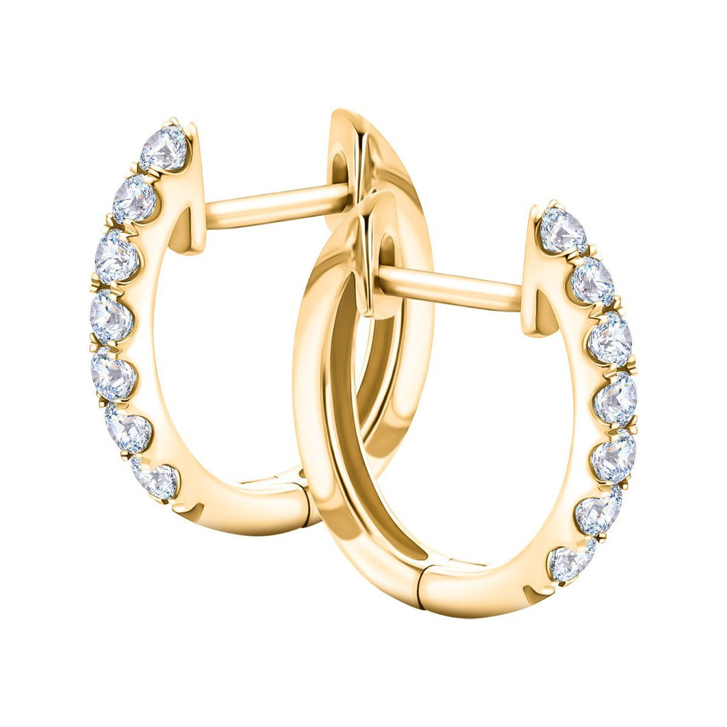 18K Gold Plated Hoop Handpicked Round AAA Quality India | Ubuy