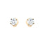 Modern Diamond Stud Earrings 0.50ct G/SI Quality in 18k Yellow Gold - All Diamond