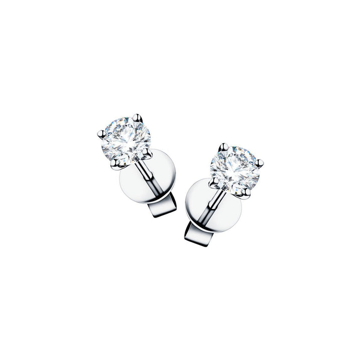 Round Brilliant Cut Diamond Stud Earrings 0.20ct - 2.00ct