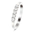 Platinum 5 Stone Diamond Eternity Ring 0.33ct in G/SI Quality