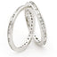 Round and Baguette Channel Diamond Full Eternity Ring 0.60ct in Platinum