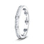 Princess Channel Diamond Full Eternity Ring 0.70ct 18k White Gold