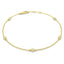 Round Diamond Chain Bracelet 0.12ct G/SI in 18k Yellow Gold - All Diamond