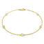 Round Diamond Chain Bracelet 0.20ct G/SI in 18k Yellow Gold