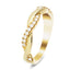 Twist Diamond Eternity Ring 0.15ct G/SI Quality in 9k Yellow Gold